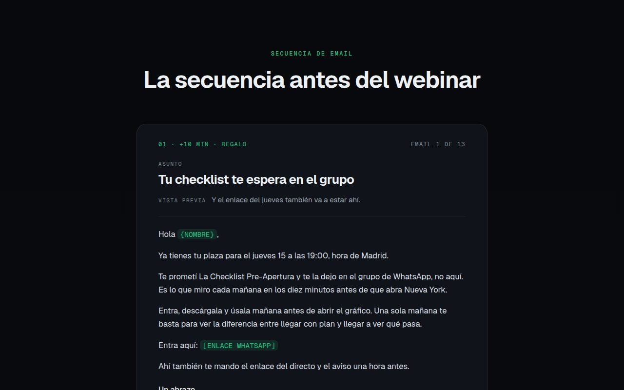 Vista previa antes del webinar